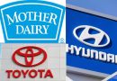 हुंदै – टोयोटा मोटर की बिक्री जुलाई में बढ़ी, मदर डेयरी का कारोबार 17 प्रतिशत का उछाल