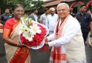 राष्ट्रपति श्रीमती मुर्मु के राजभवन आगमन पर राज्यपाल पटेल ने किया स्वागत