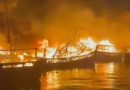 विशाखापत्तनम में बंदरगाह में भीषण आग, 40 नावें जलकर खाक- 30 करोड़ के नुकसान की आशंका