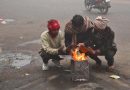 जम्मू-कश्मीर में कड़ाके की ठंड, डल लेक पर बर्फ की परत